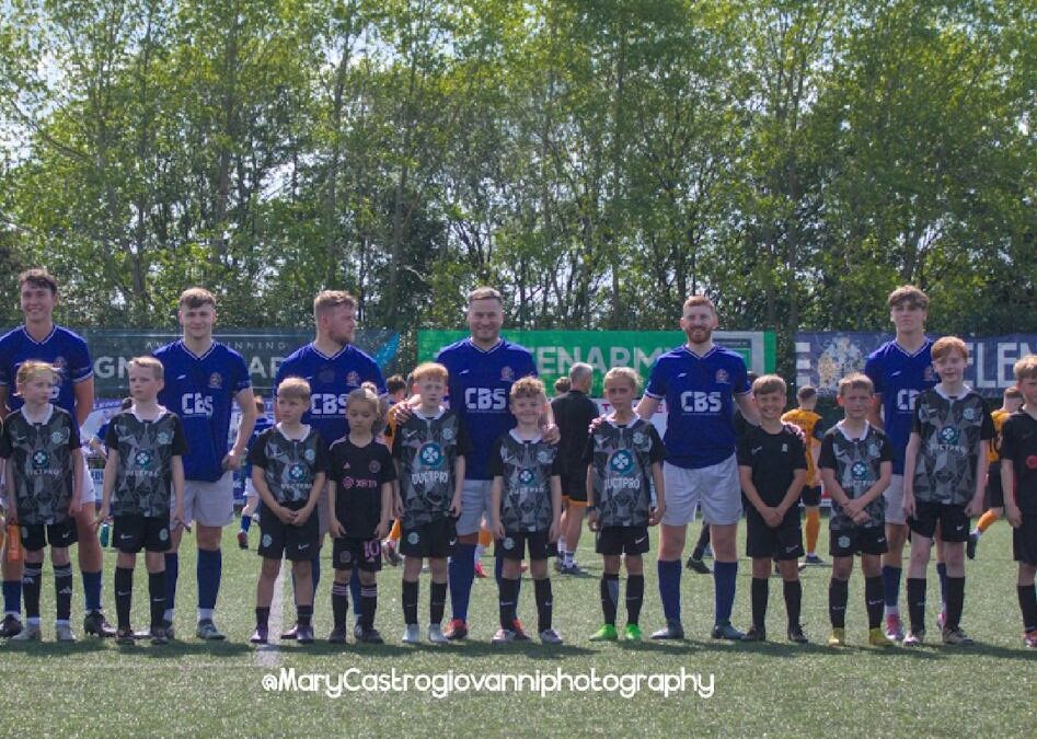 Next Gen Youth Team – Mascots for St. Helens Town FC!